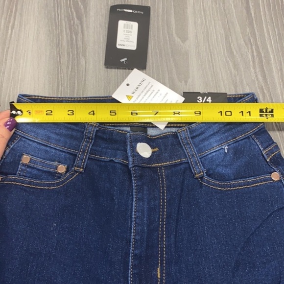 Fashion Nova Teenage Fever Blue Jeans Distressed Ripped Denim Pants Size… - Picture 13 of 15
